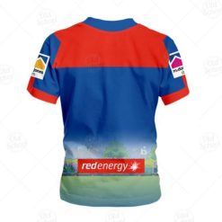Alternative view of NRL Newcastle Knights Bluey Jersey 2020 Kids T-Shirt