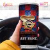 NRL Newcastle Knights Custom Name Gold Logo Tumbler