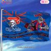 NRL Newcastle Knights Custom Name Mascot House Flag