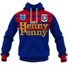 NRL Newcastle Knights Custom Name Number 1988 ARL/NRL Retro Heritage Vintage Jersey Pullover Hoodie