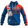 NRL Newcastle Knights Custom Name Number 2020 For Fans Jersey Pullover Hoodie