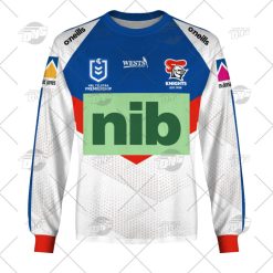 NRL Newcastle Knights Custom Name Number 2022 Away Jersey Sweatshirt