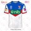 NRL Newcastle Knights Custom Name Number 2023 Away Jersey T-Shirt