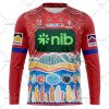 NRL Newcastle Knights Custom Name Number 2023 Indigenous Jersey Sweatshirt