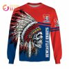 NRL Newcastle Knights Custom Name Number Native Skull Sweatshirt