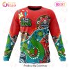 NRL Newcastle Knights Custom Name Number Special Design NAIDOC Sweatshirt