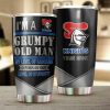 NRL Newcastle Knights Grumpy Old Man Custom Name Tumbler