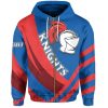 NRL Newcastle Knights Impressive – Blue Zip Up Hoodie