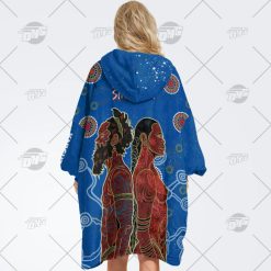 Alternative view of NRL Newcastle Knights Indigenous 2022 NAIDOC Week Fleece Oodie
