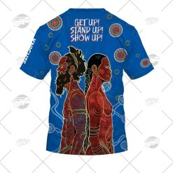 Alternative view of NRL Newcastle Knights Indigenous 2022 NAIDOC Week T-Shirt