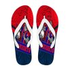 NRL Newcastle Knights Mascot Indigenous Flip Flops