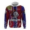 NRL Newcastle Knights Novocastrians Indigenous Zip Up Hoodie