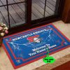 NRL Newcastle Knights Welcome To Home Custom Name Rubber Doormat