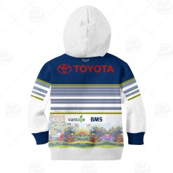 Alternative view of NRL North Queensland Cowboys Bluey Jersey 2020 Kids Pullover Hoodie