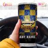 NRL North Queensland Cowboys Custom Name Gold Logo Tumbler