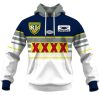 NRL North Queensland Cowboys Custom Name Number 1995 ARL/NRL Vintage Retro Jersey Pullover Hoodie