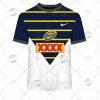 NRL North Queensland Cowboys Custom Name Number 1997 Vintage Retro Jersey T-Shirt