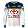 NRL North Queensland Cowboys Custom Name Number 2020 Home Jersey Sweatshirt