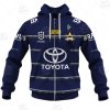 NRL North Queensland Cowboys Custom Name Number 2021 ANZAC Defence Jersey Zip Up Hoodie