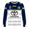 NRL North Queensland Cowboys Custom Name Number 2021 Away Jersey Sweatshirt