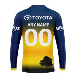 Alternative view of NRL North Queensland Cowboys Custom Name Number 2023 ANZAC Day Jersey Sweatshirt