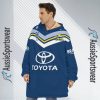 NRL North Queensland Cowboys Custom Name Number 2023 Home Jersey Fleece Oodie