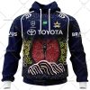 NRL North Queensland Cowboys Custom Name Number 2023 Indigenous Jersey Pullover Hoodie