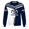 NRL North Queensland Cowboys Custom Name Number 2023 Mix Jersey V2 Sweatshirt