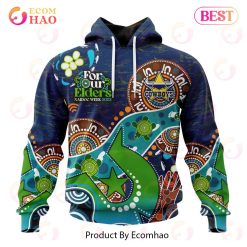 NRL North Queensland Cowboys Custom Name Number Special Design NAIDOC Pullover Hoodie