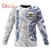 NRL North Queensland Cowboys Custom Name Polynesian Sweatshirt