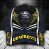 NRL North Queensland Cowboys Custom Name Skull Classic Cap