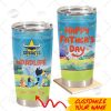 NRL North Queensland Cowboys Custom Name x Bluey Father’s Day Tumbler