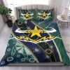 NRL North Queensland Cowboys Green Indigenous Doona Cover