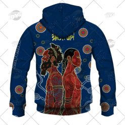Alternative view of NRL North Queensland Cowboys Indigenous 2020 NAIDOC Week Zip Up Hoodie
