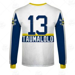 Alternative view of NRL North Queensland Cowboys Jason Taumalolo #13 Sweatshirt V7