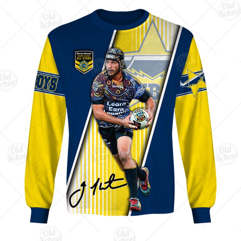NRL North Queensland Cowboys Johnathan Thurston #7 Sweatshirt V8