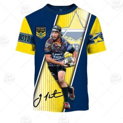 NRL North Queensland Cowboys Johnathan Thurston #7 T-Shirt V8