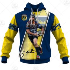 NRL North Queensland Cowboys Johnathan Thurston #7 Zip Up Hoodie V8