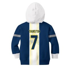 Alternative view of NRL North Queensland Cowboys Johnathan Thurston Jersey Kids Zip Up Hoodie