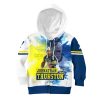 NRL North Queensland Cowboys Johnathan Thurston Player Jersey Kids Zip Up Hoodie