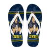 NRL North Queensland Cowboys Navy Indigenous Flip Flops