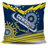 NRL North Queensland Cowboys Proud Indigenous Square Pillow Case