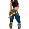 NRL North Queensland Cowboys Unique Indigenous Leggings