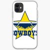 NRL North Queensland Cowboys White Big Logo Phone Case