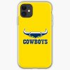 NRL North Queensland Cowboys Yellow Big Logo Phone Case