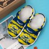 NRL North Queensland Cowboys Yellow Blue Logo Crocs