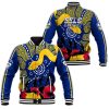 NRL Parramatta Eels ANZAC Day Aboriginal Arts Baseball Jacket