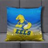 NRL Parramatta Eels Blue Yellow Indigenous Square Pillow Case