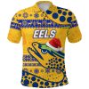 NRL Parramatta Eels Christmas Simple Style – Gold Polo Shirt