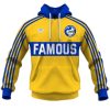 NRL Parramatta Eels Custom Name Number 1980 Vintage Retro Jersey Pullover Hoodie